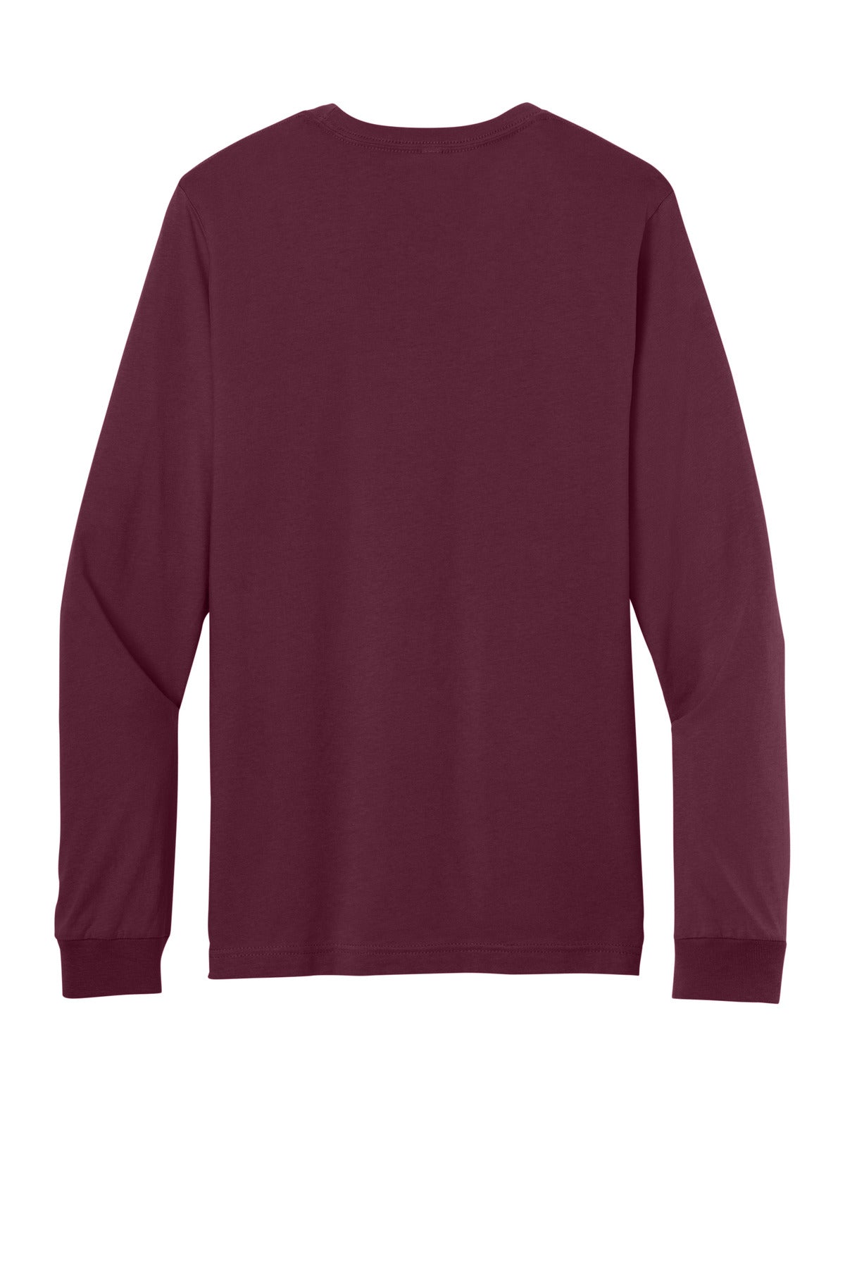 BELLA+CANVAS  Unisex Jersey Long Sleeve Tee - Maroon