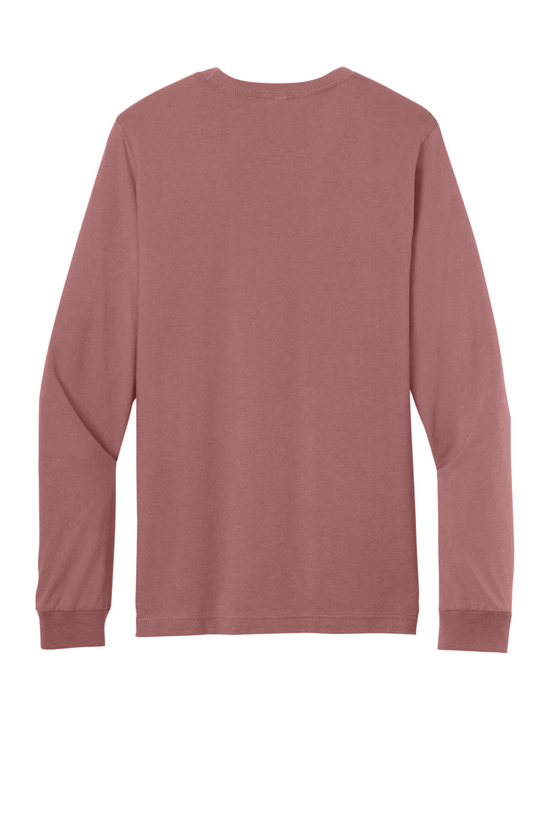 BELLA+CANVAS  Unisex Jersey Long Sleeve Tee - Mauve