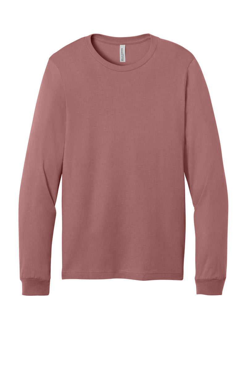 BELLA+CANVAS  Unisex Jersey Long Sleeve Tee - Mauve