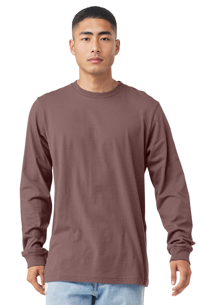 BELLA+CANVAS  Unisex Jersey Long Sleeve Tee - Mauve