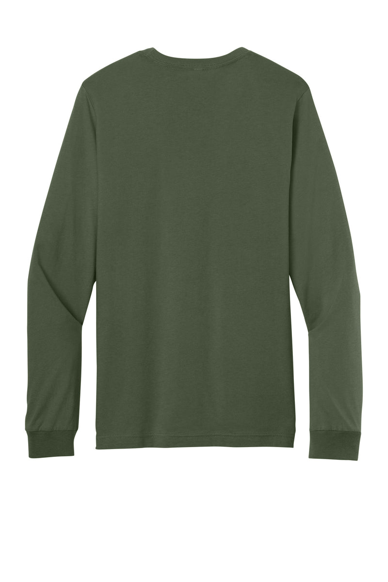 BELLA+CANVAS  Unisex Jersey Long Sleeve Tee - Military Green