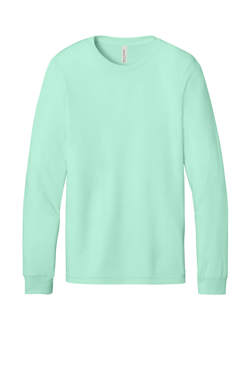 BELLA+CANVAS  Unisex Jersey Long Sleeve Tee - Mint