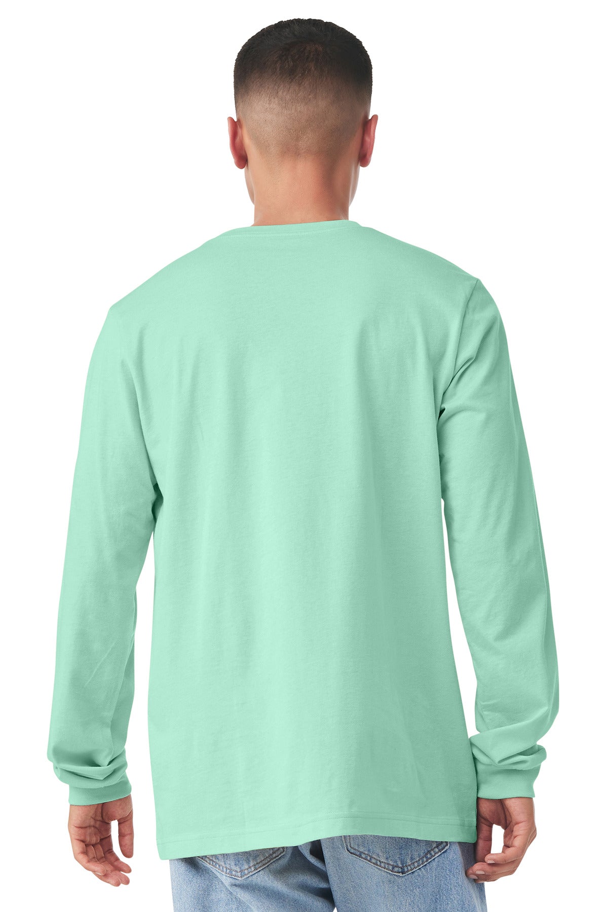 BELLA+CANVAS  Unisex Jersey Long Sleeve Tee - Mint