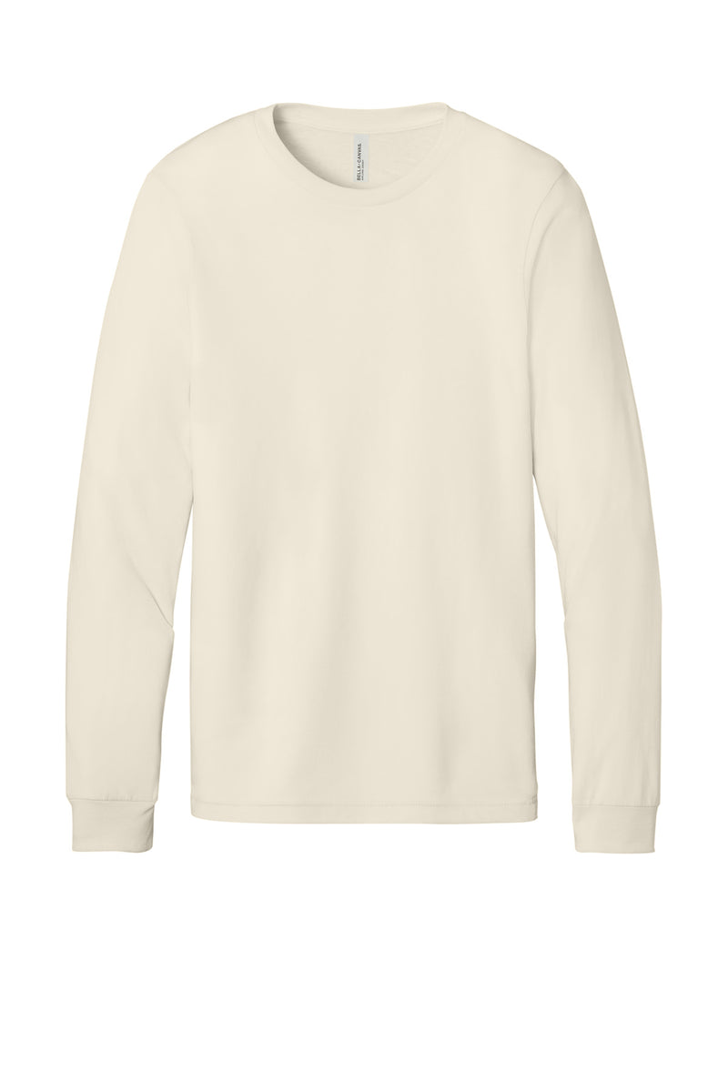 BELLA+CANVAS  Unisex Jersey Long Sleeve Tee - Natural