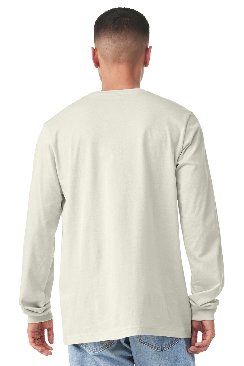 BELLA+CANVAS  Unisex Jersey Long Sleeve Tee - Natural