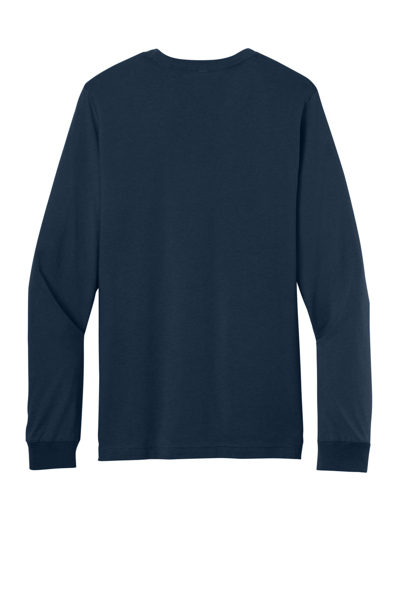 BELLA+CANVAS  Unisex Jersey Long Sleeve Tee - Navy