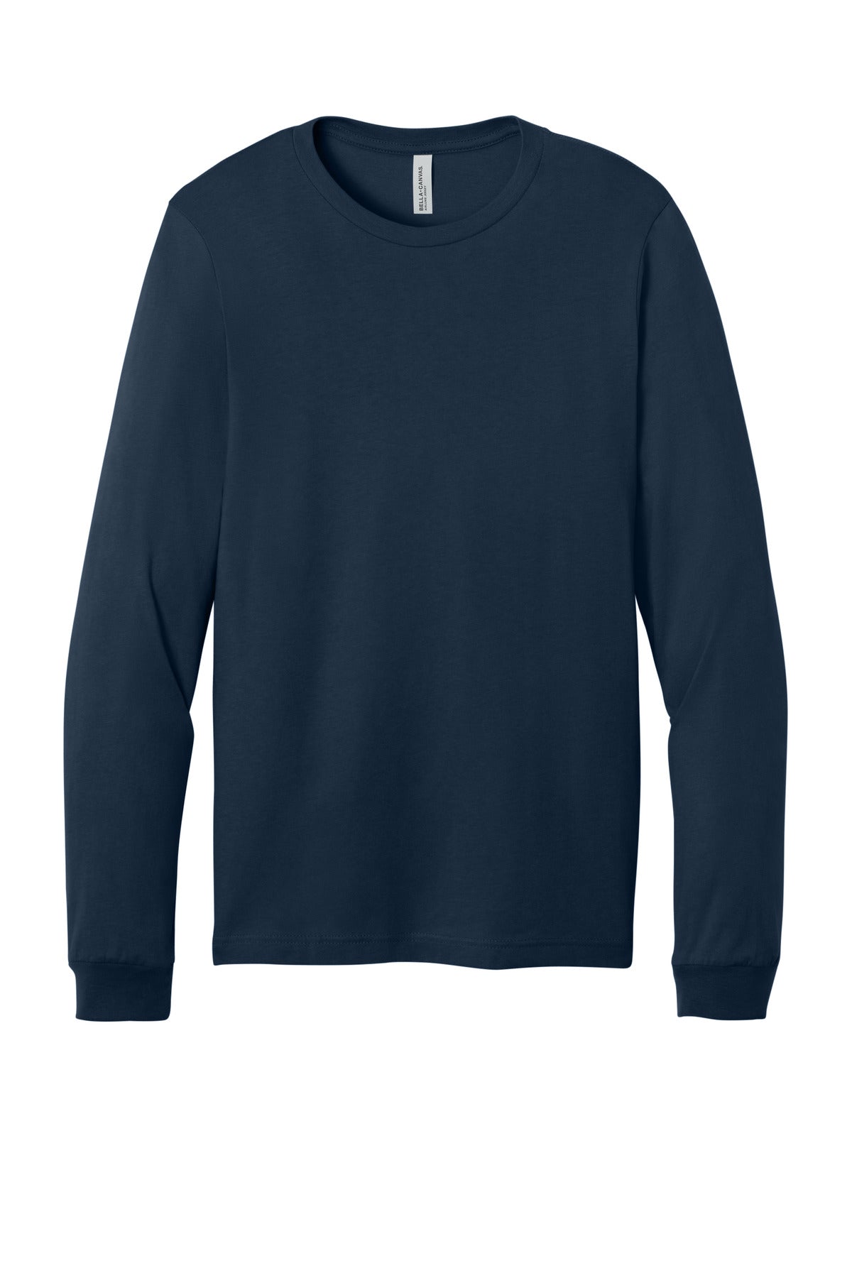 BELLA+CANVAS  Unisex Jersey Long Sleeve Tee - Navy