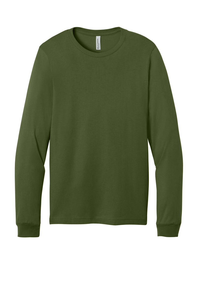 BELLA+CANVAS  Unisex Jersey Long Sleeve Tee - Olive