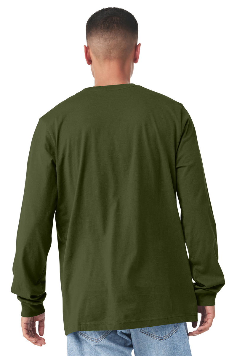 BELLA+CANVAS  Unisex Jersey Long Sleeve Tee - Olive