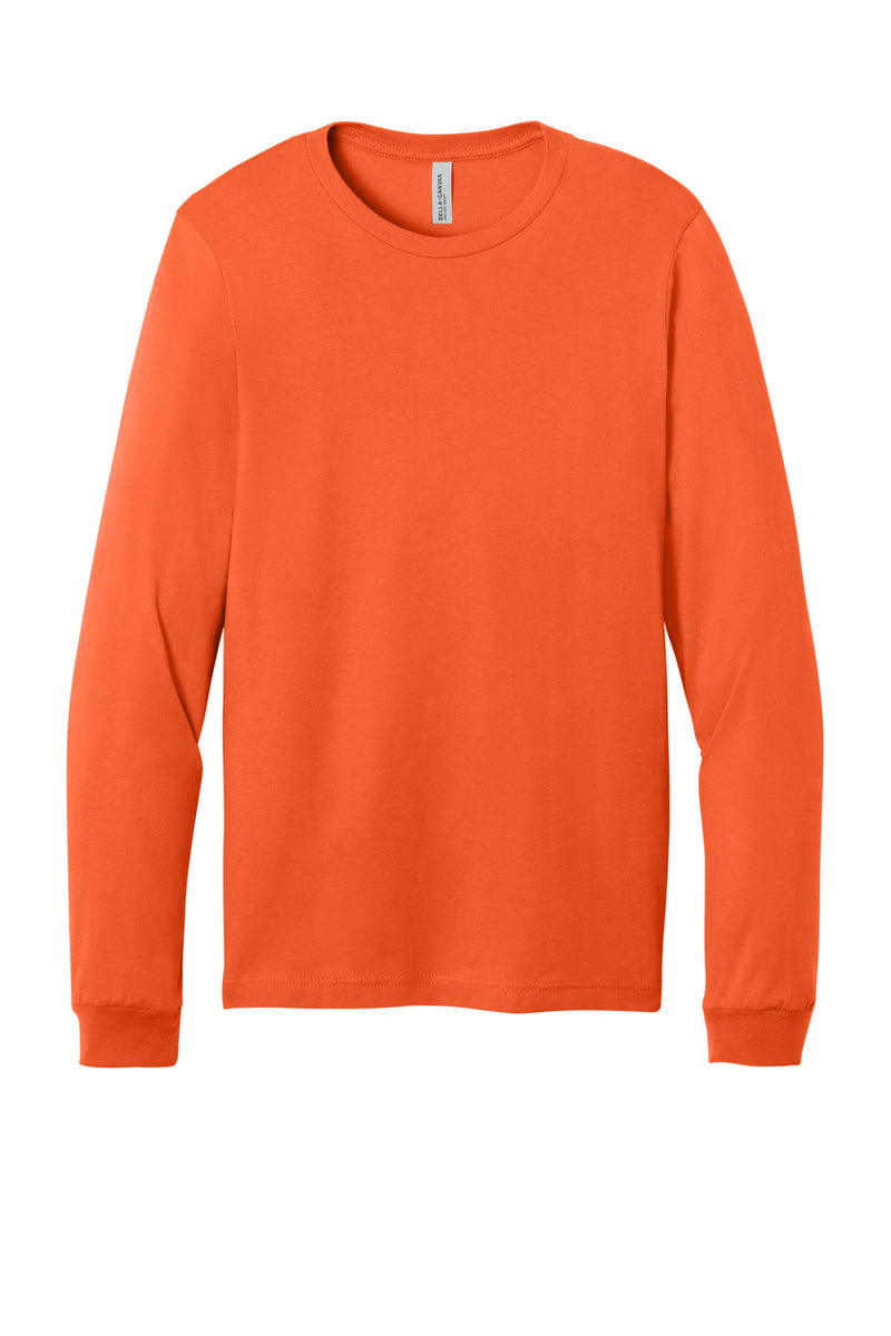 BELLA+CANVAS  Unisex Jersey Long Sleeve Tee - Orange