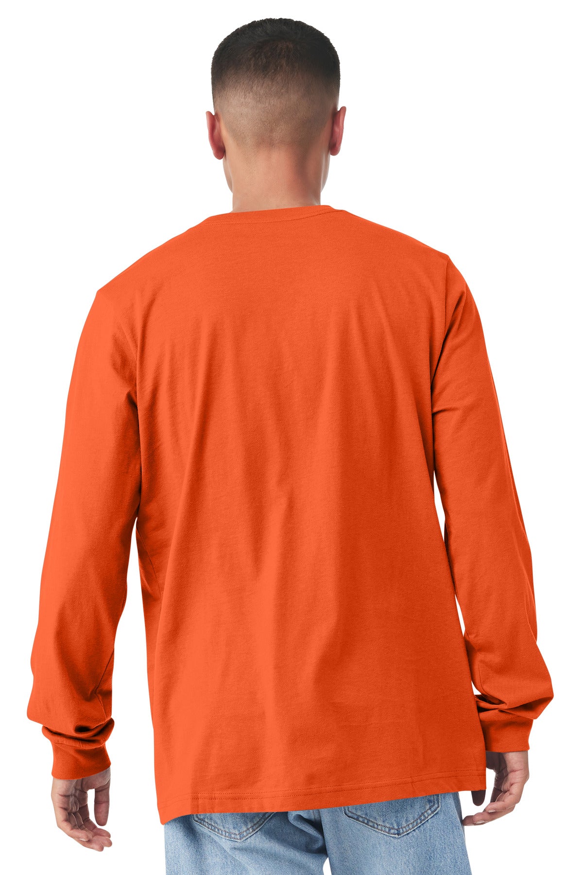 BELLA+CANVAS  Unisex Jersey Long Sleeve Tee - Orange