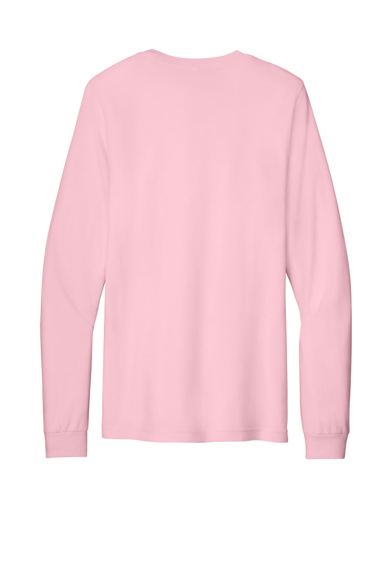 BELLA+CANVAS  Unisex Jersey Long Sleeve Tee - Pink