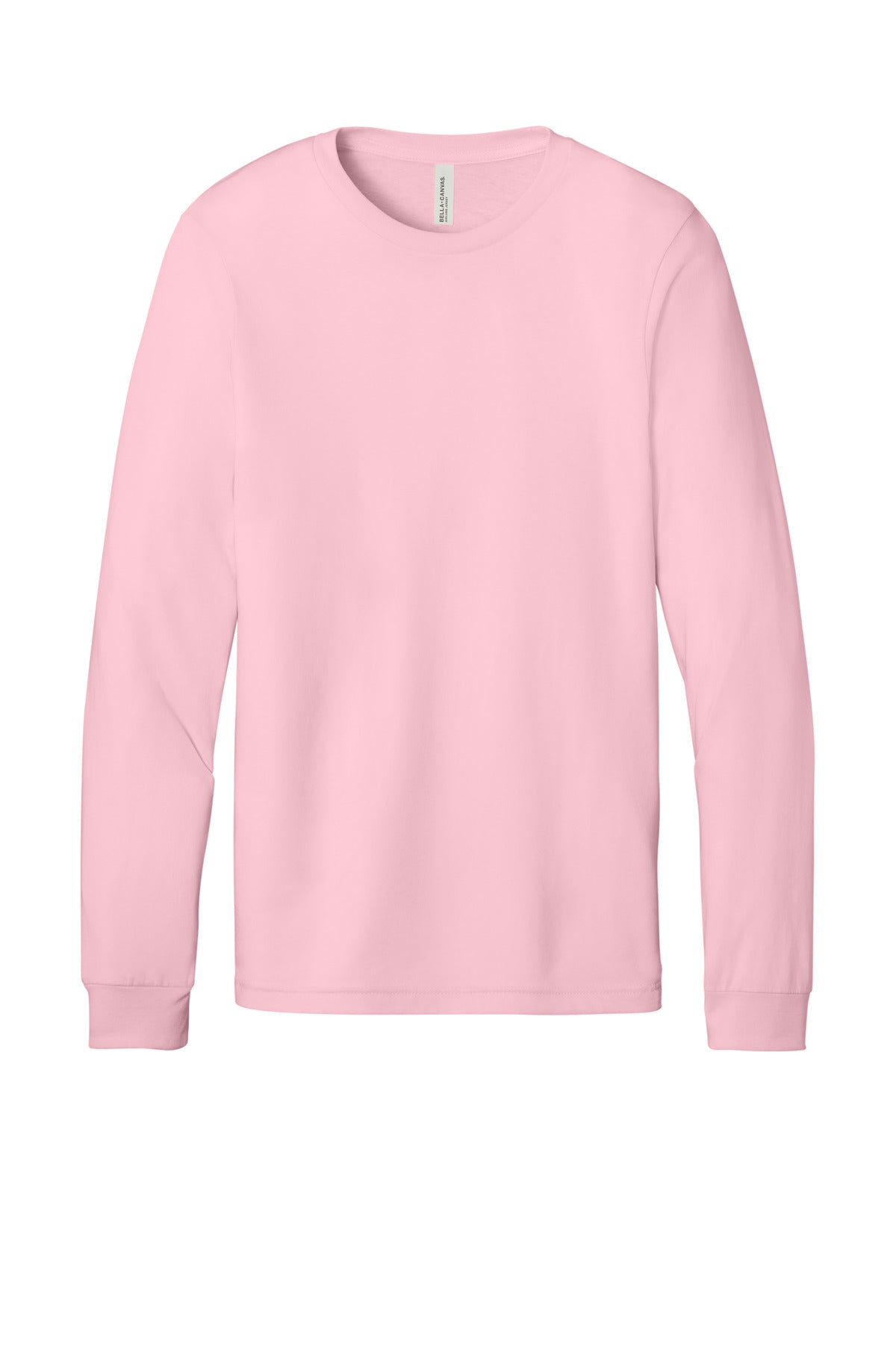 BELLA+CANVAS  Unisex Jersey Long Sleeve Tee - Pink