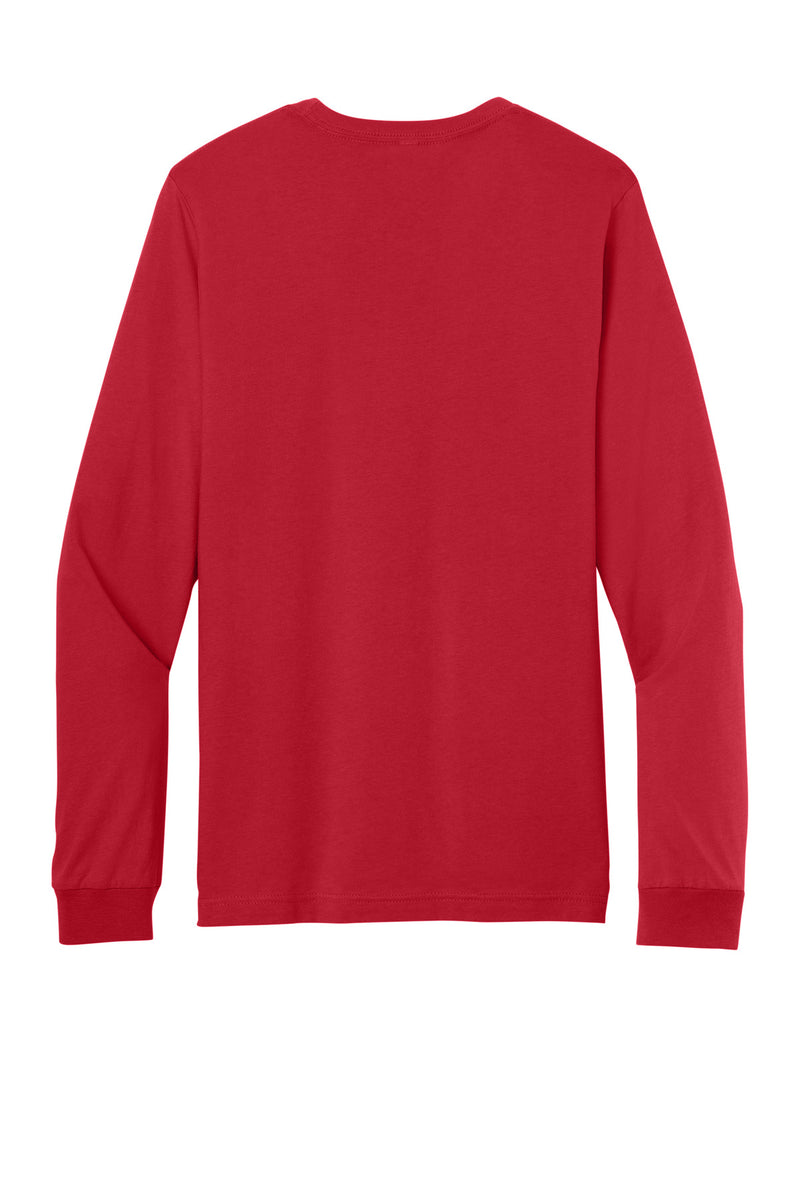 BELLA+CANVAS  Unisex Jersey Long Sleeve Tee - Red