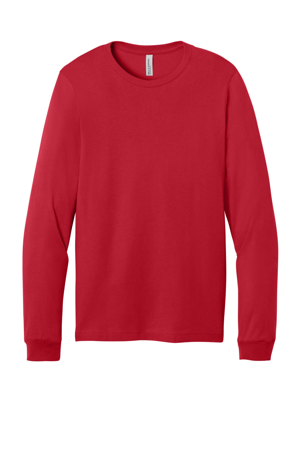 BELLA+CANVAS  Unisex Jersey Long Sleeve Tee - Red