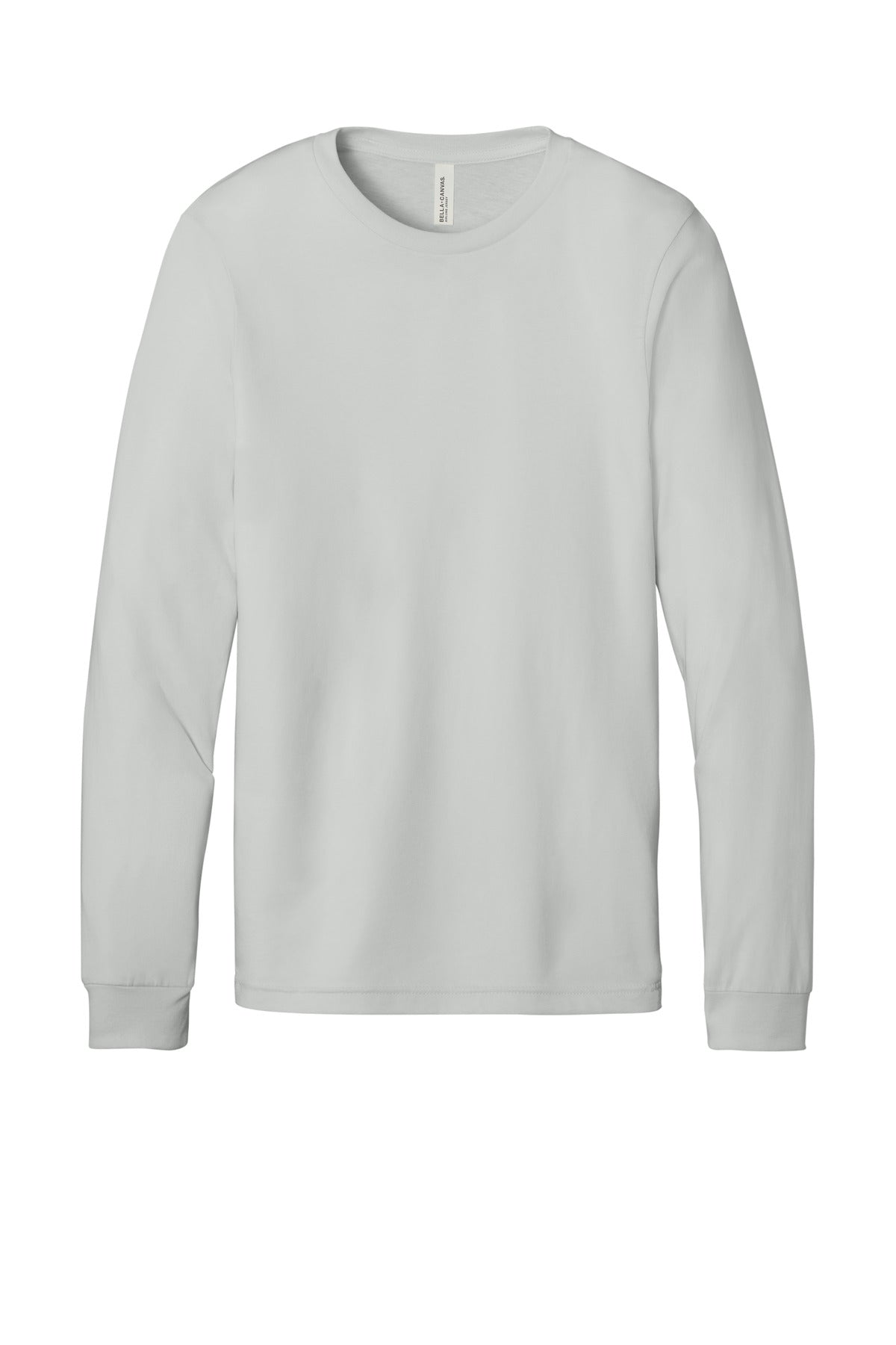 BELLA+CANVAS  Unisex Jersey Long Sleeve Tee - Silver