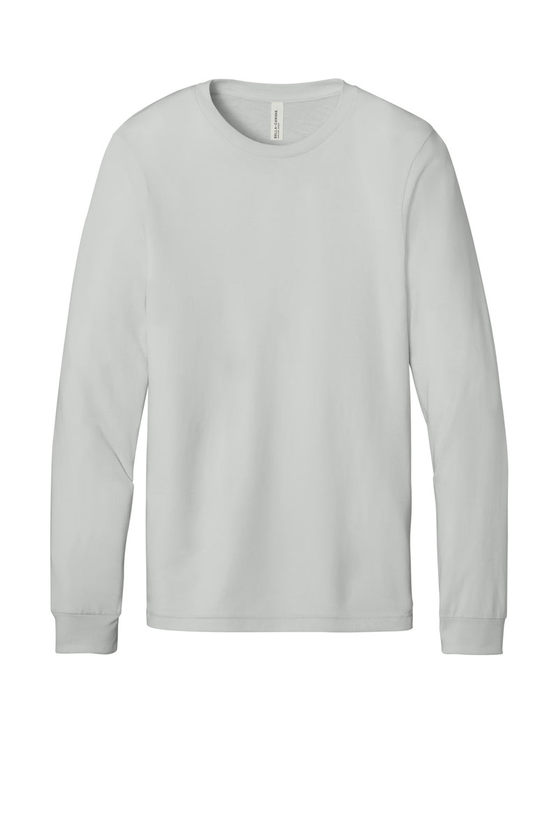 BELLA+CANVAS  Unisex Jersey Long Sleeve Tee - Silver