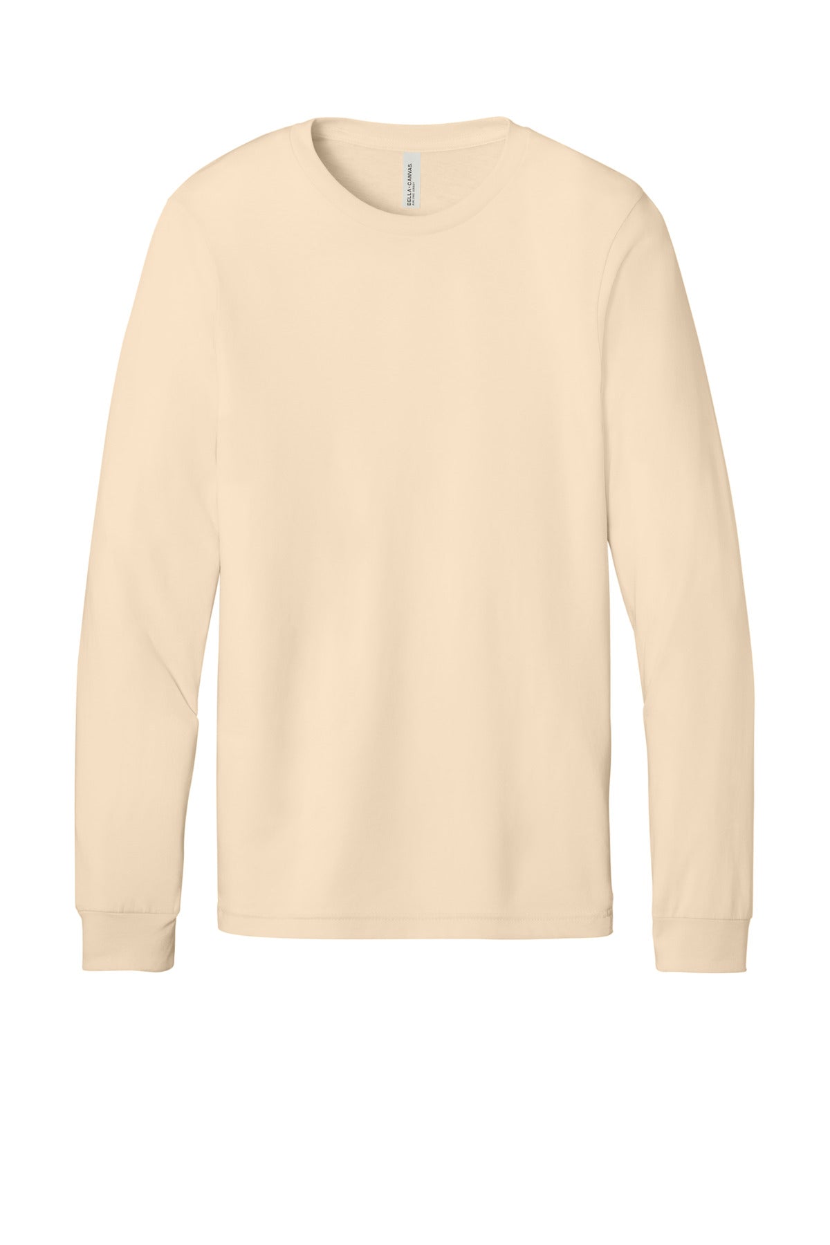 BELLA+CANVAS  Unisex Jersey Long Sleeve Tee - Soft Cream