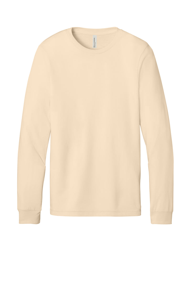 BELLA+CANVAS  Unisex Jersey Long Sleeve Tee - Soft Cream