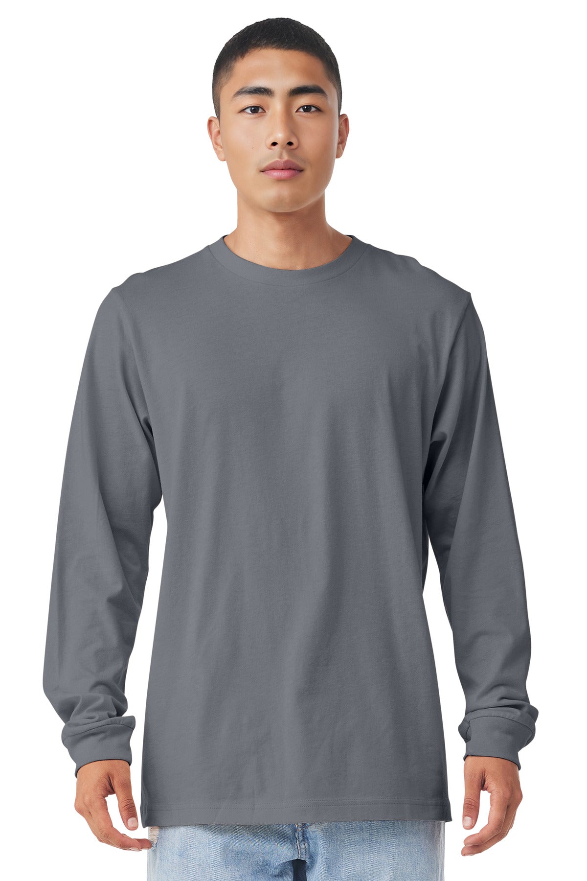 BELLA+CANVAS  Unisex Jersey Long Sleeve Tee - Storm