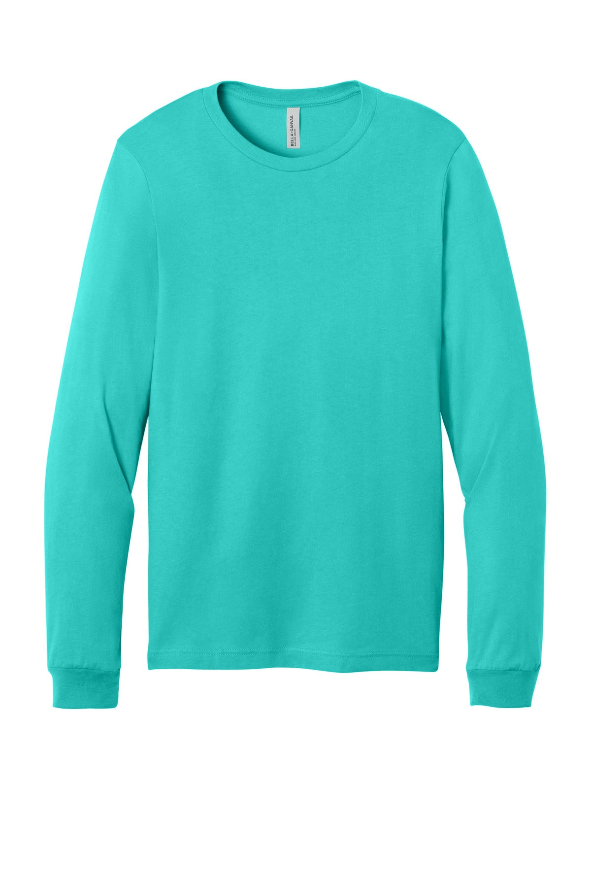 BELLA+CANVAS  Unisex Jersey Long Sleeve Tee - Teal