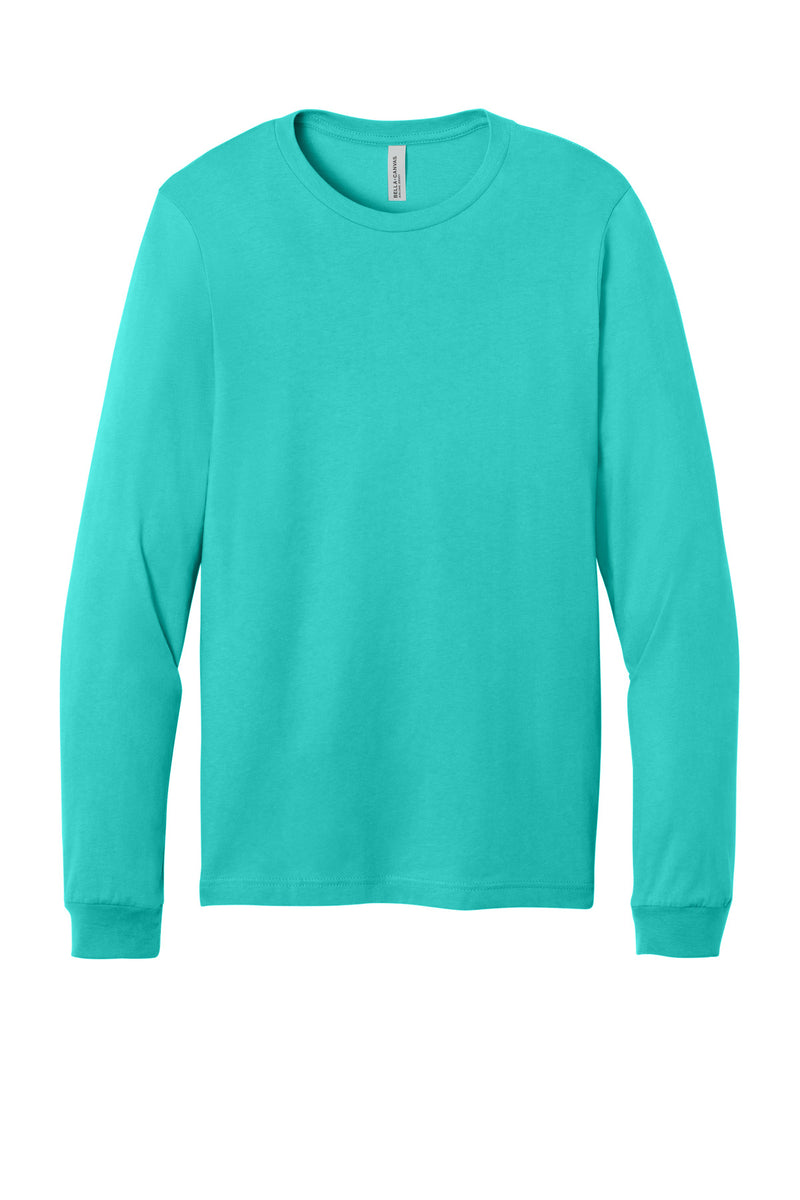 BELLA+CANVAS  Unisex Jersey Long Sleeve Tee - Teal