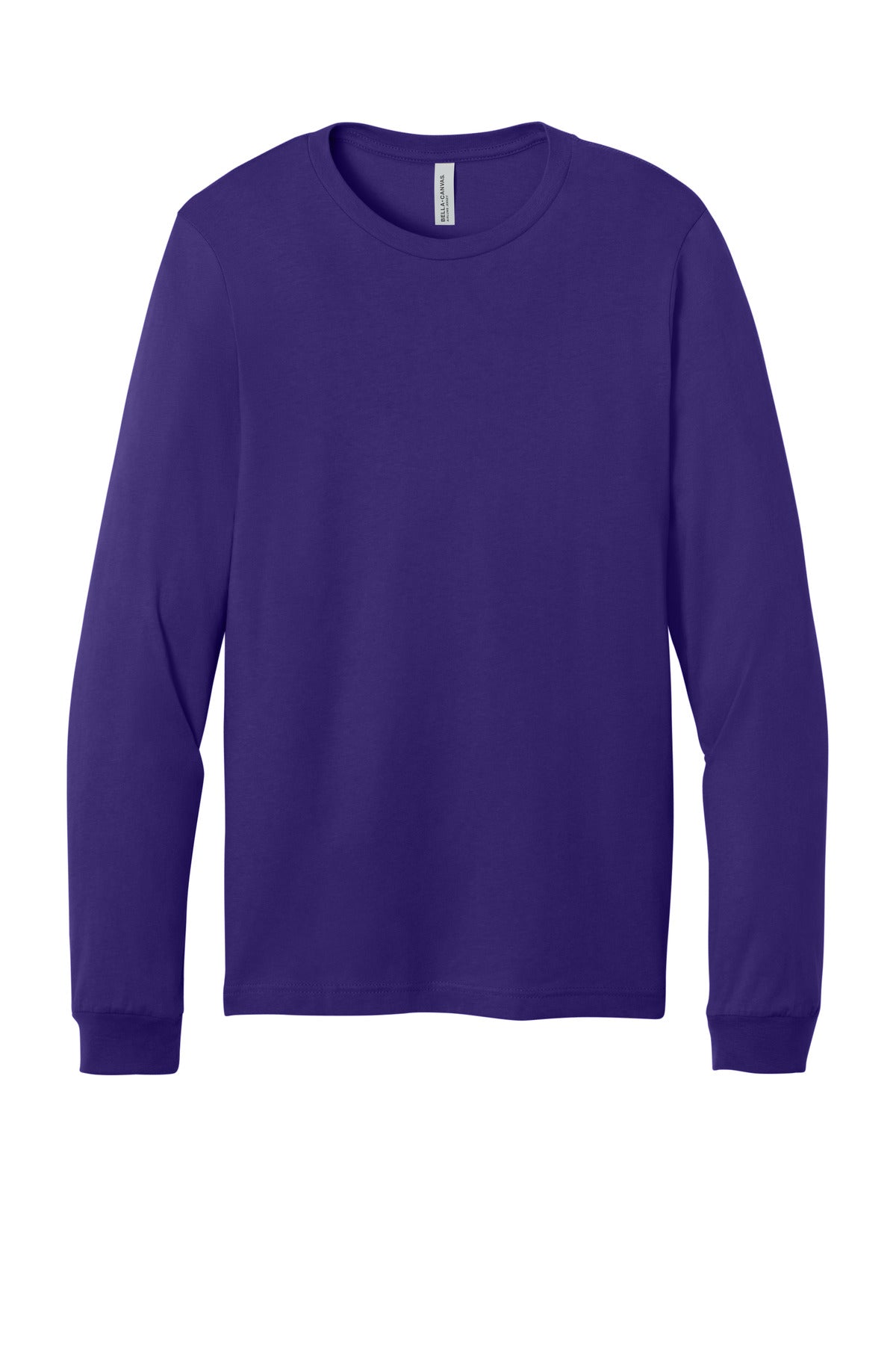 BELLA+CANVAS  Unisex Jersey Long Sleeve Tee - Team Purple
