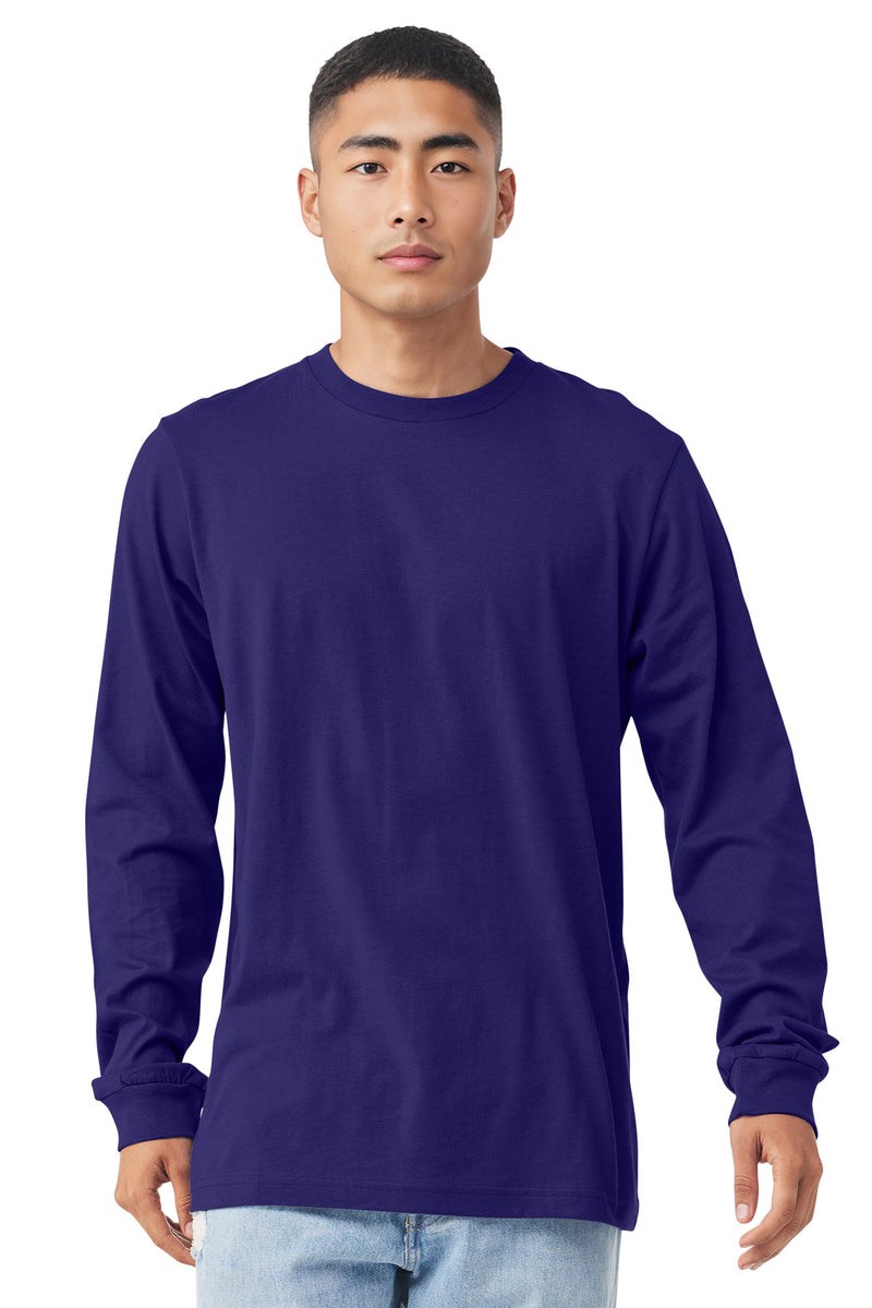 BELLA+CANVAS  Unisex Jersey Long Sleeve Tee - Team Purple
