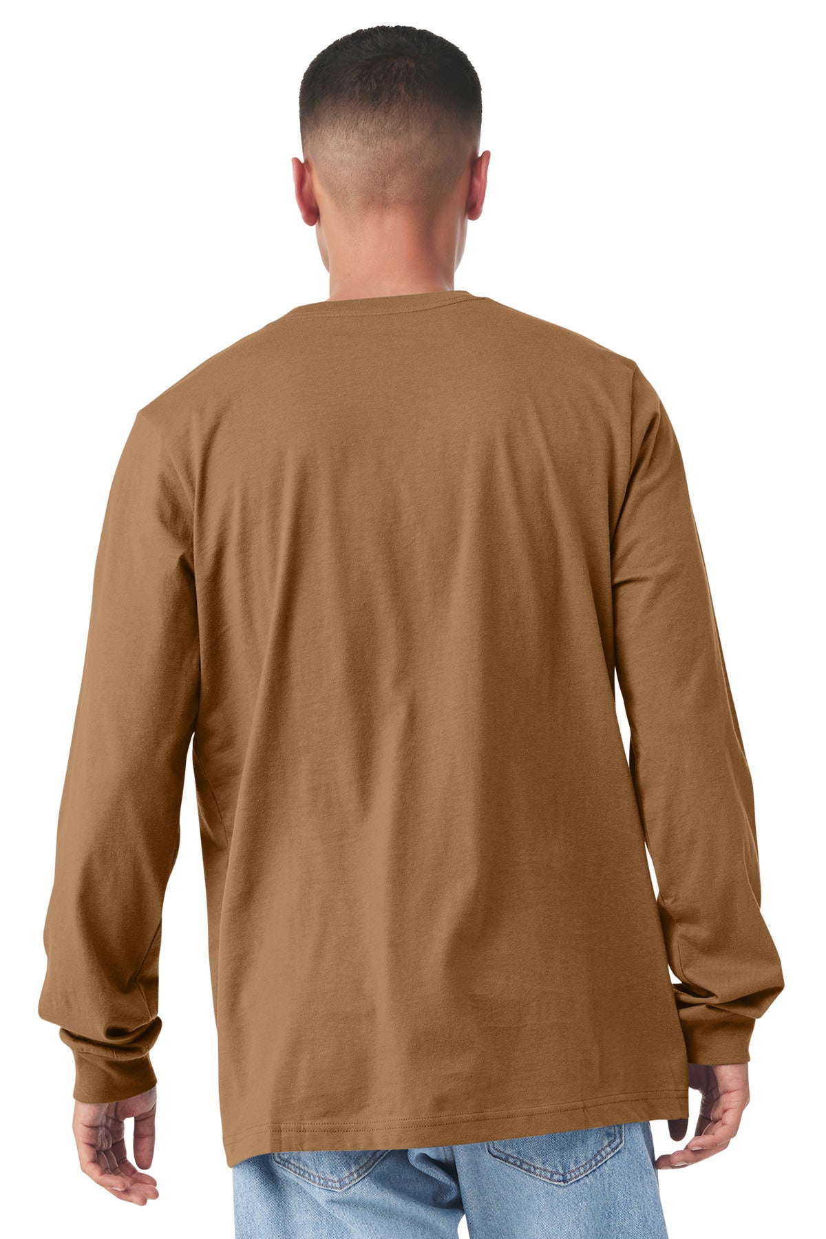 BELLA+CANVAS  Unisex Jersey Long Sleeve Tee - Toast