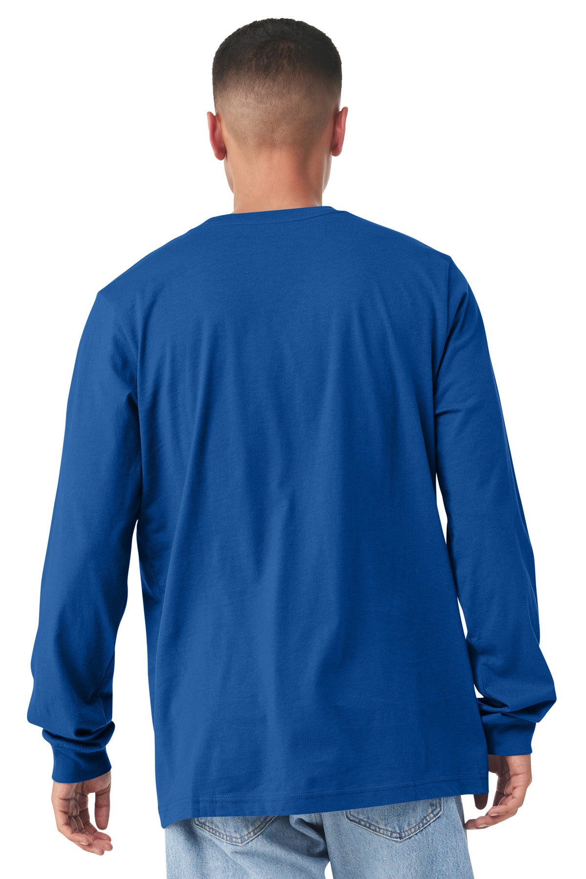 BELLA+CANVAS  Unisex Jersey Long Sleeve Tee - True Royal