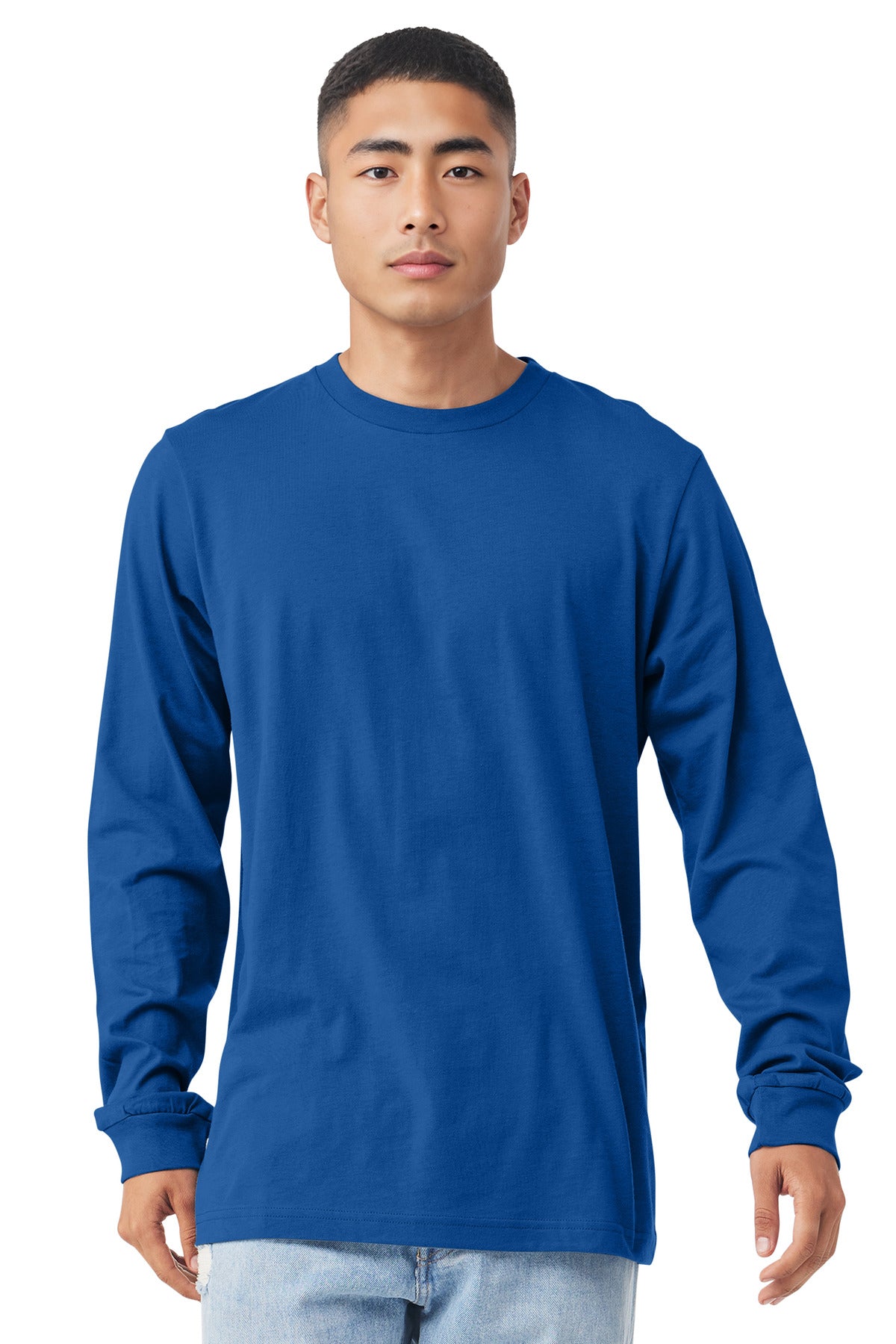 BELLA+CANVAS  Unisex Jersey Long Sleeve Tee - True Royal