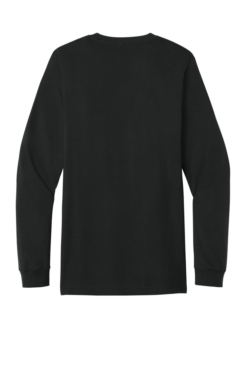 BELLA+CANVAS  Unisex Jersey Long Sleeve Tee - Vintage Black