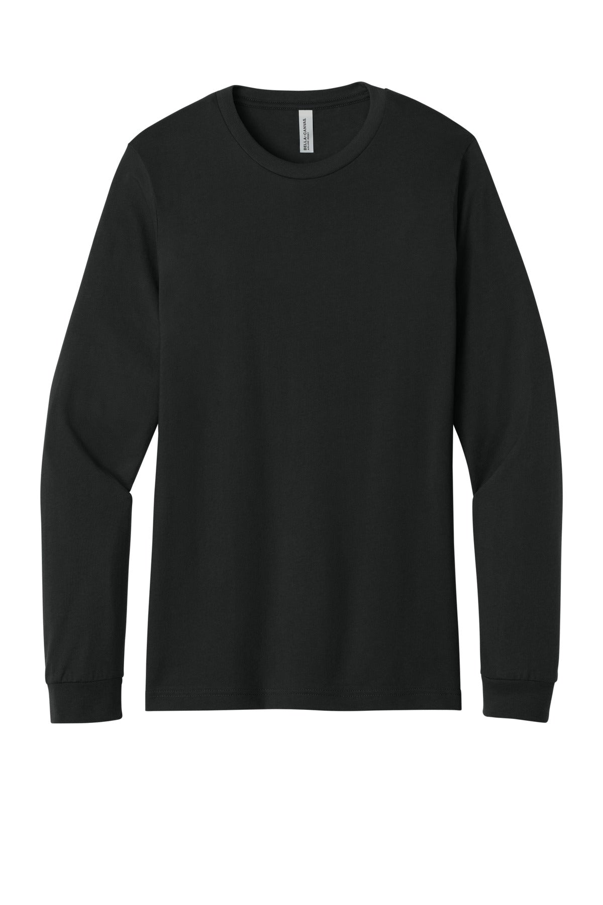 BELLA+CANVAS  Unisex Jersey Long Sleeve Tee - Vintage Black