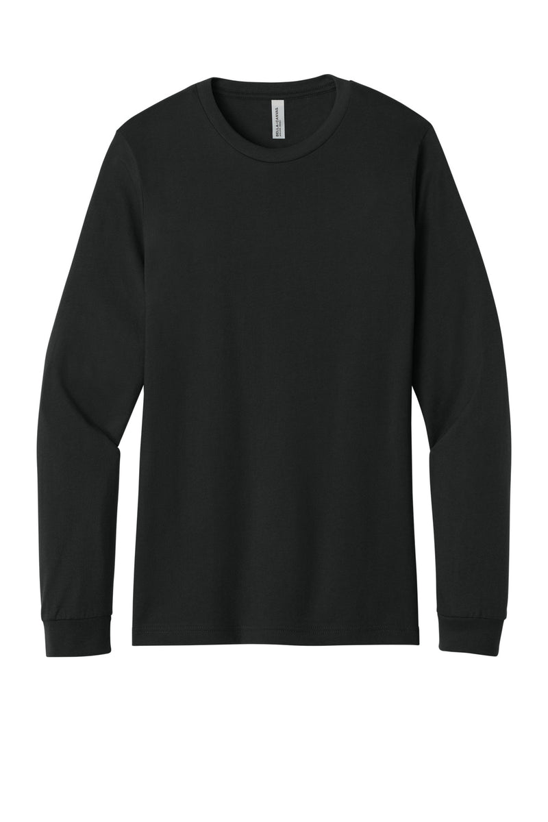 BELLA+CANVAS  Unisex Jersey Long Sleeve Tee - Vintage Black