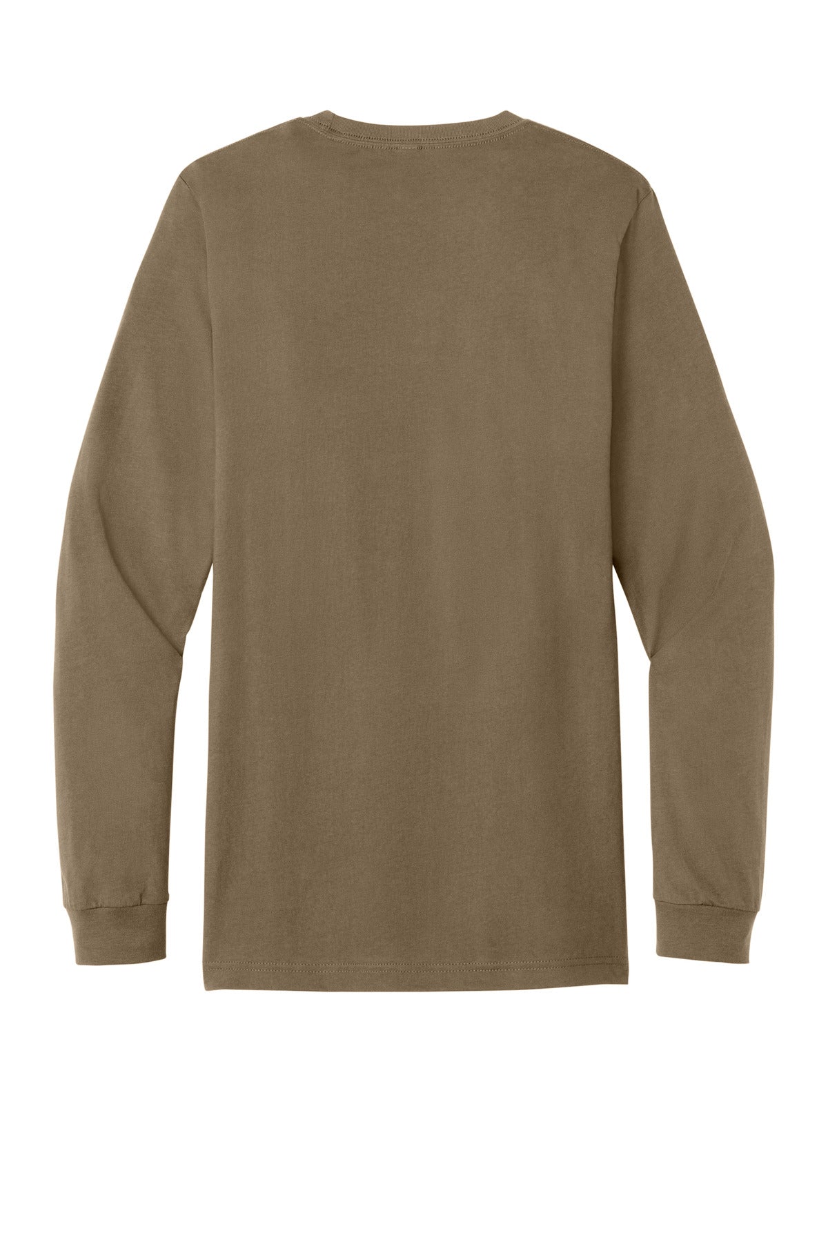 BELLA+CANVAS  Unisex Jersey Long Sleeve Tee - Vintage Brown