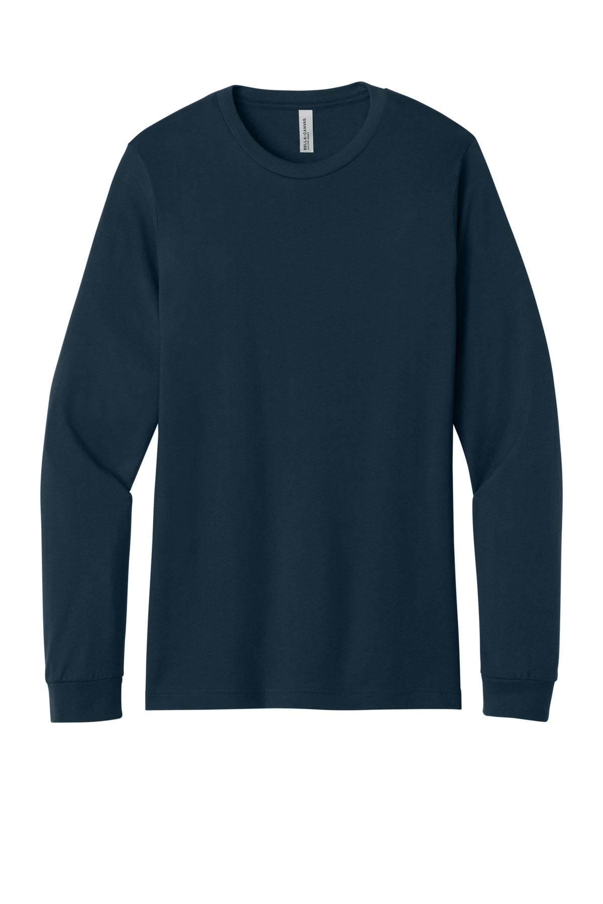 BELLA+CANVAS  Unisex Jersey Long Sleeve Tee - Vintage Navy