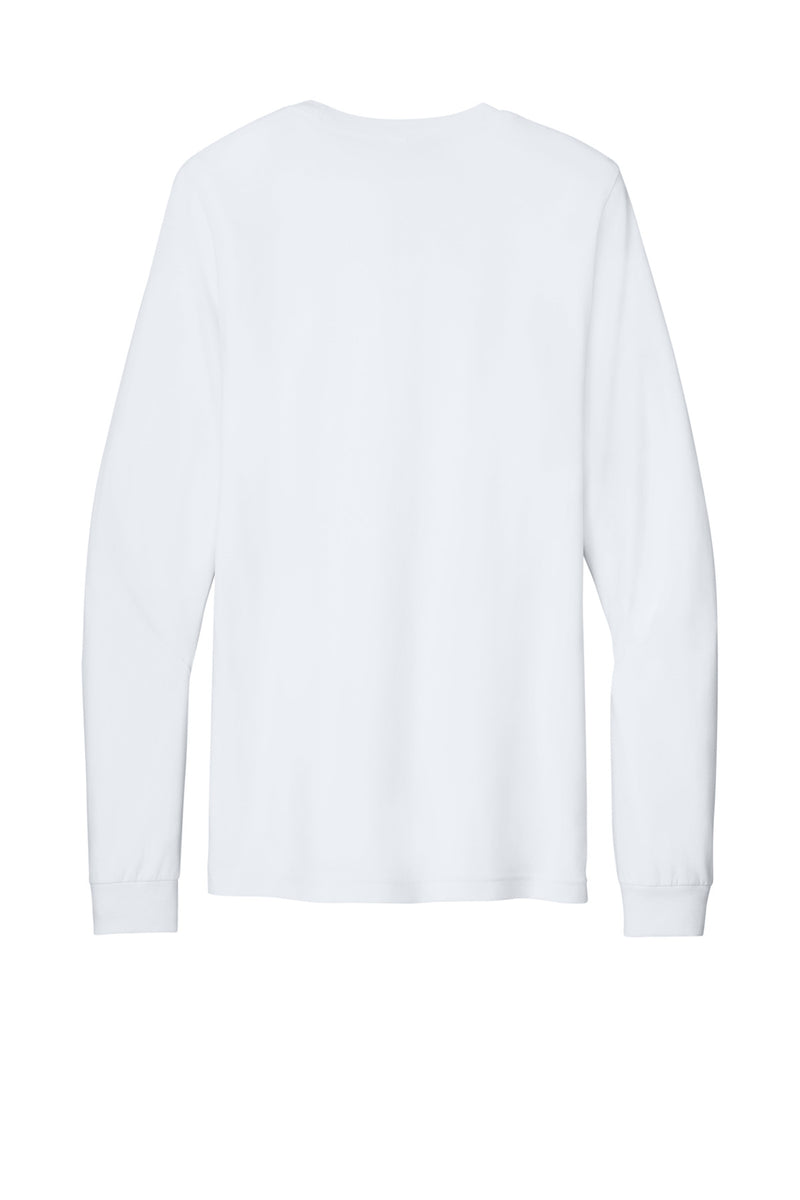 BELLA+CANVAS  Unisex Jersey Long Sleeve Tee - White