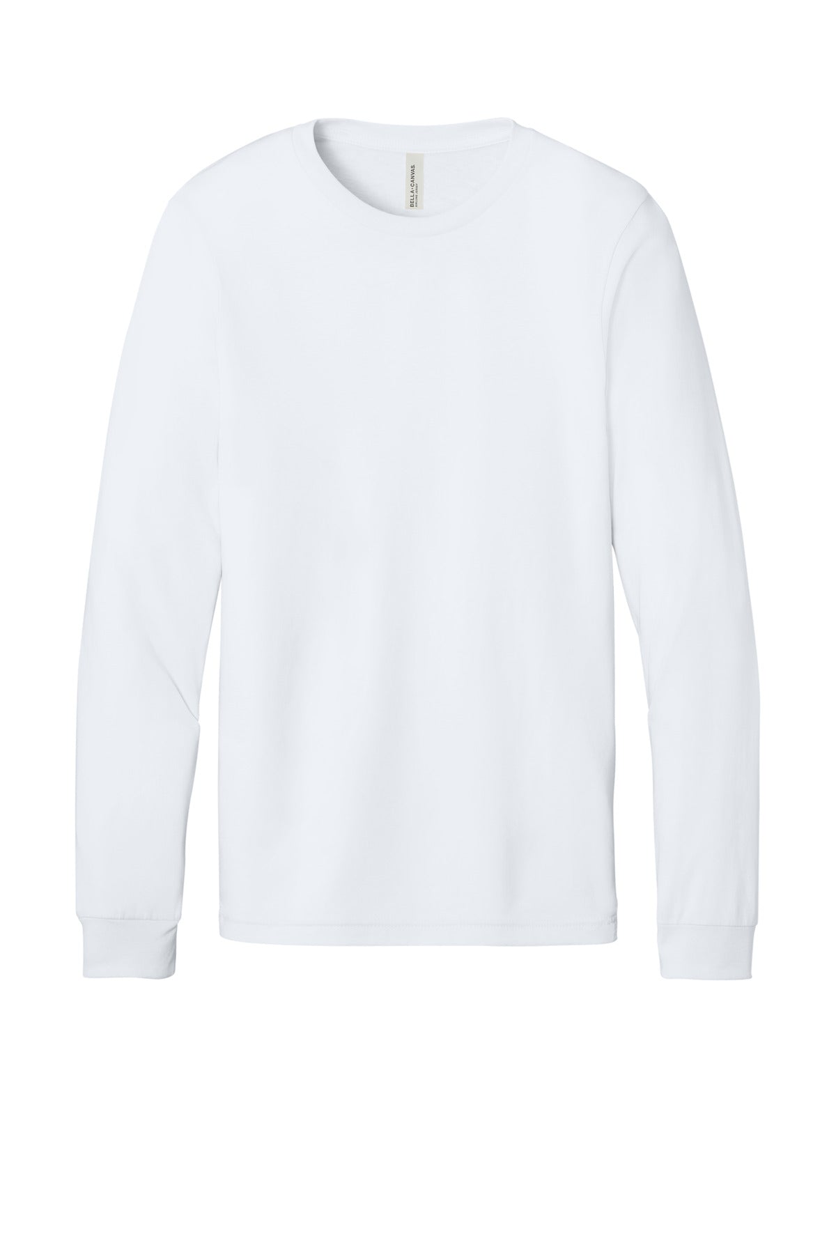 BELLA+CANVAS  Unisex Jersey Long Sleeve Tee - White