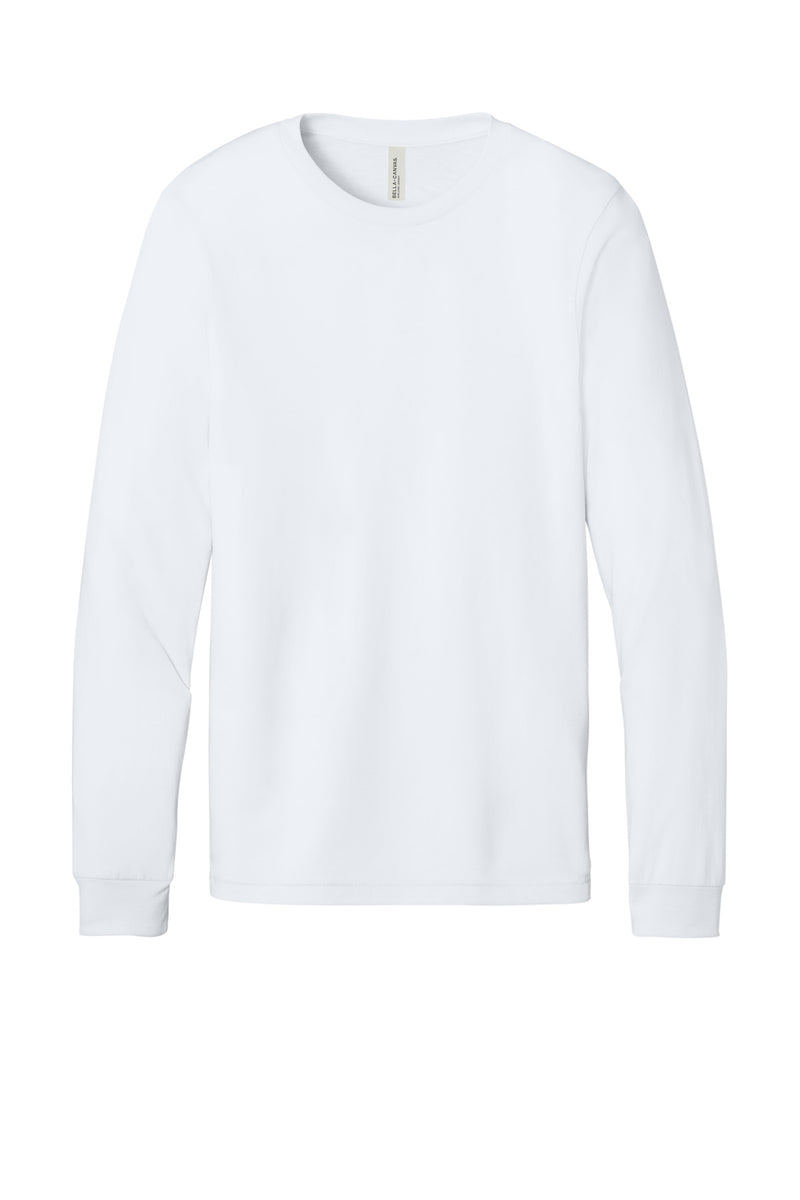 BELLA+CANVAS  Unisex Jersey Long Sleeve Tee - White