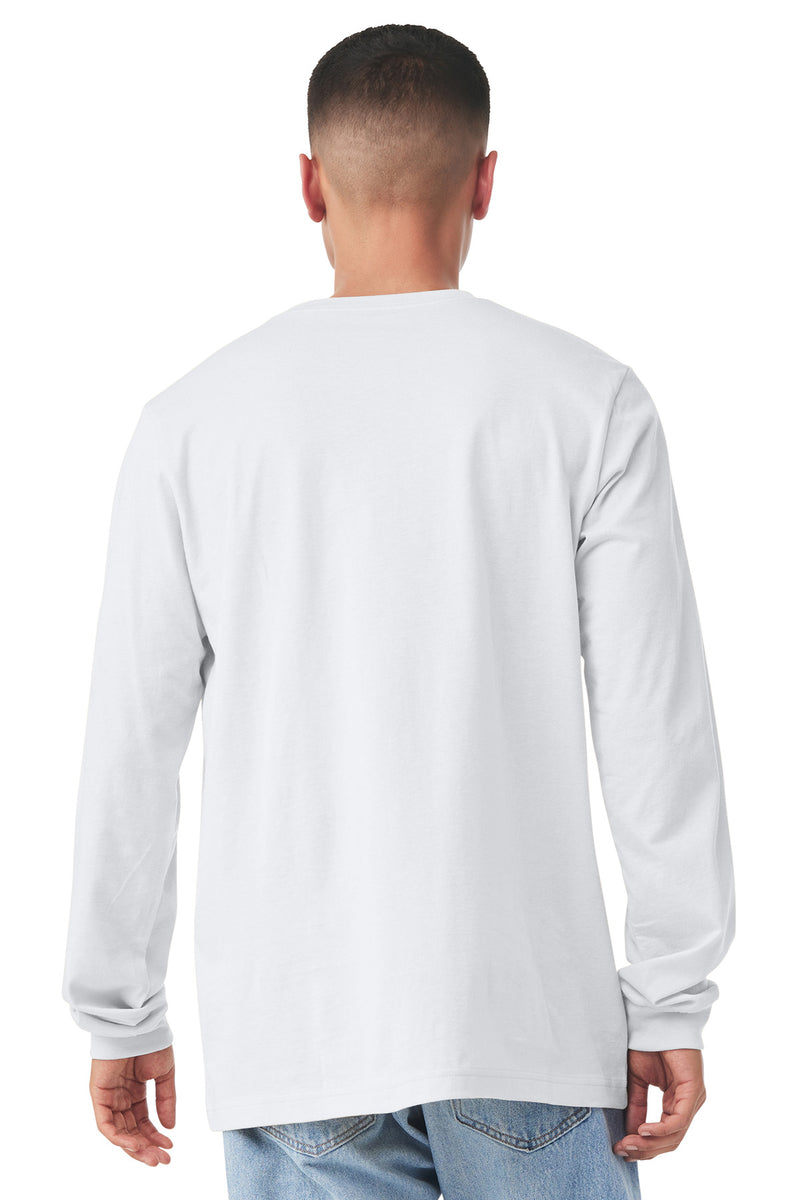 BELLA+CANVAS  Unisex Jersey Long Sleeve Tee - White