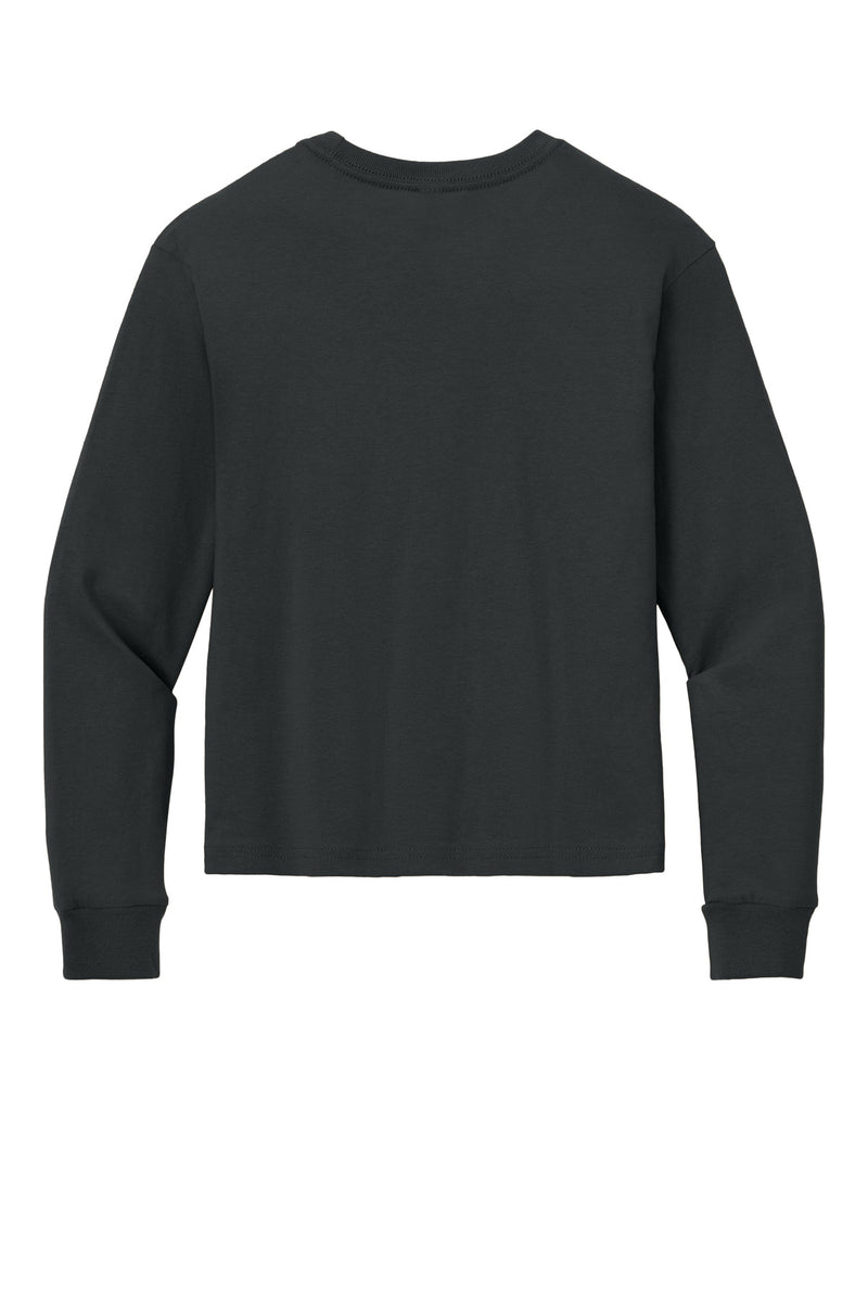 BELLA+CANVAS Youth 6-Ounce Heavyweight Long Sleeve Tee - Dark Grey