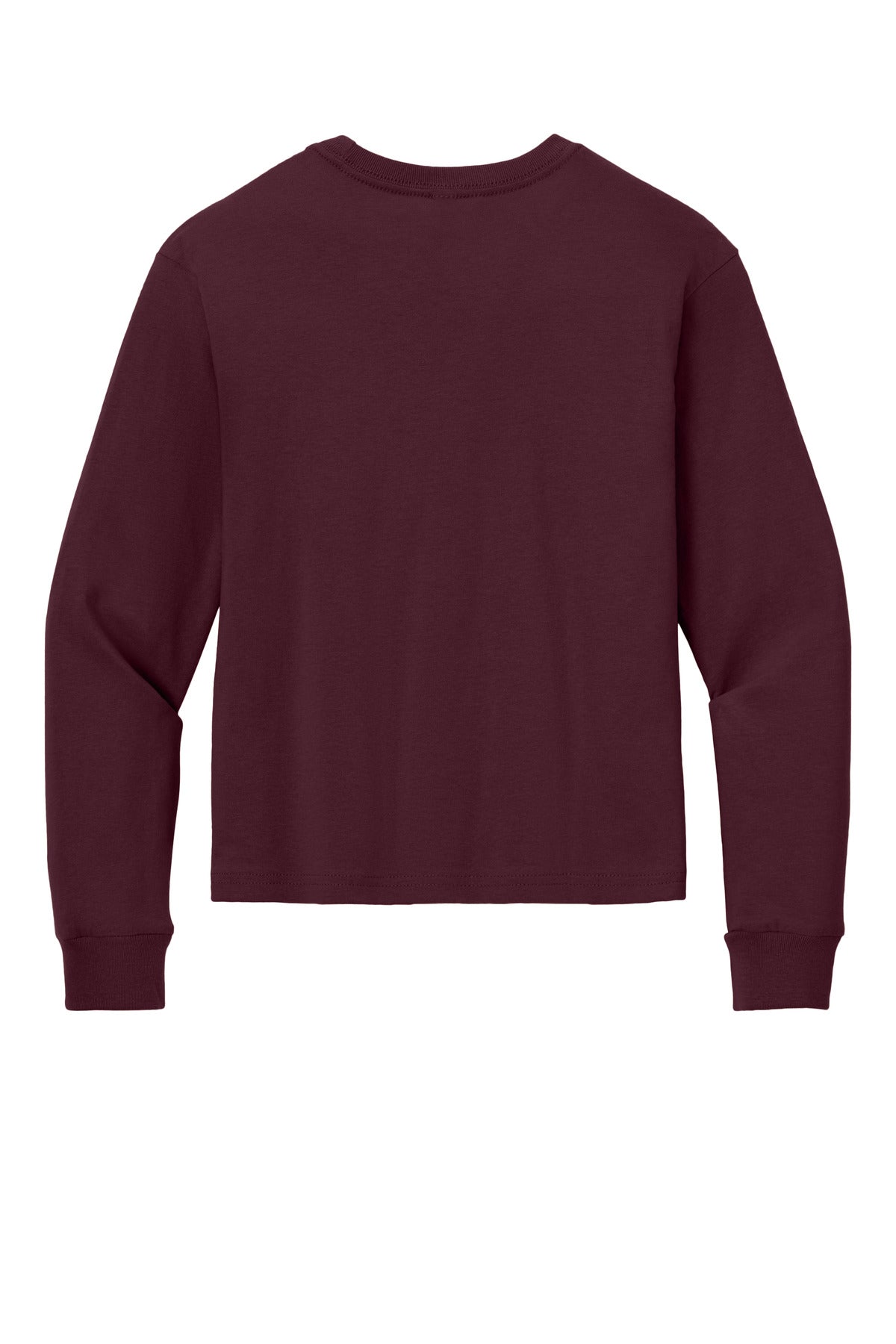 BELLA+CANVAS Youth 6-Ounce Heavyweight Long Sleeve Tee - Maroon