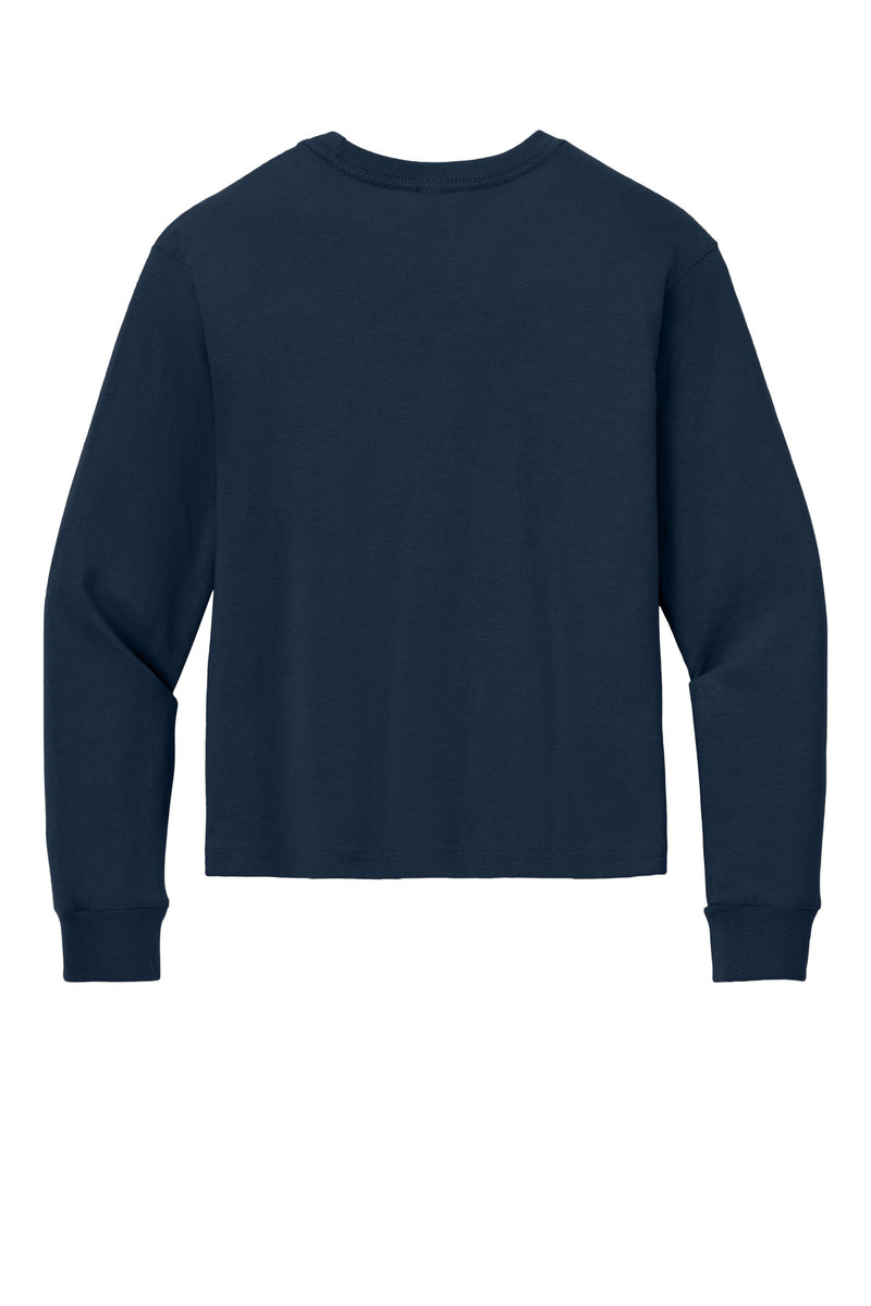 BELLA+CANVAS Youth 6-Ounce Heavyweight Long Sleeve Tee - Navy