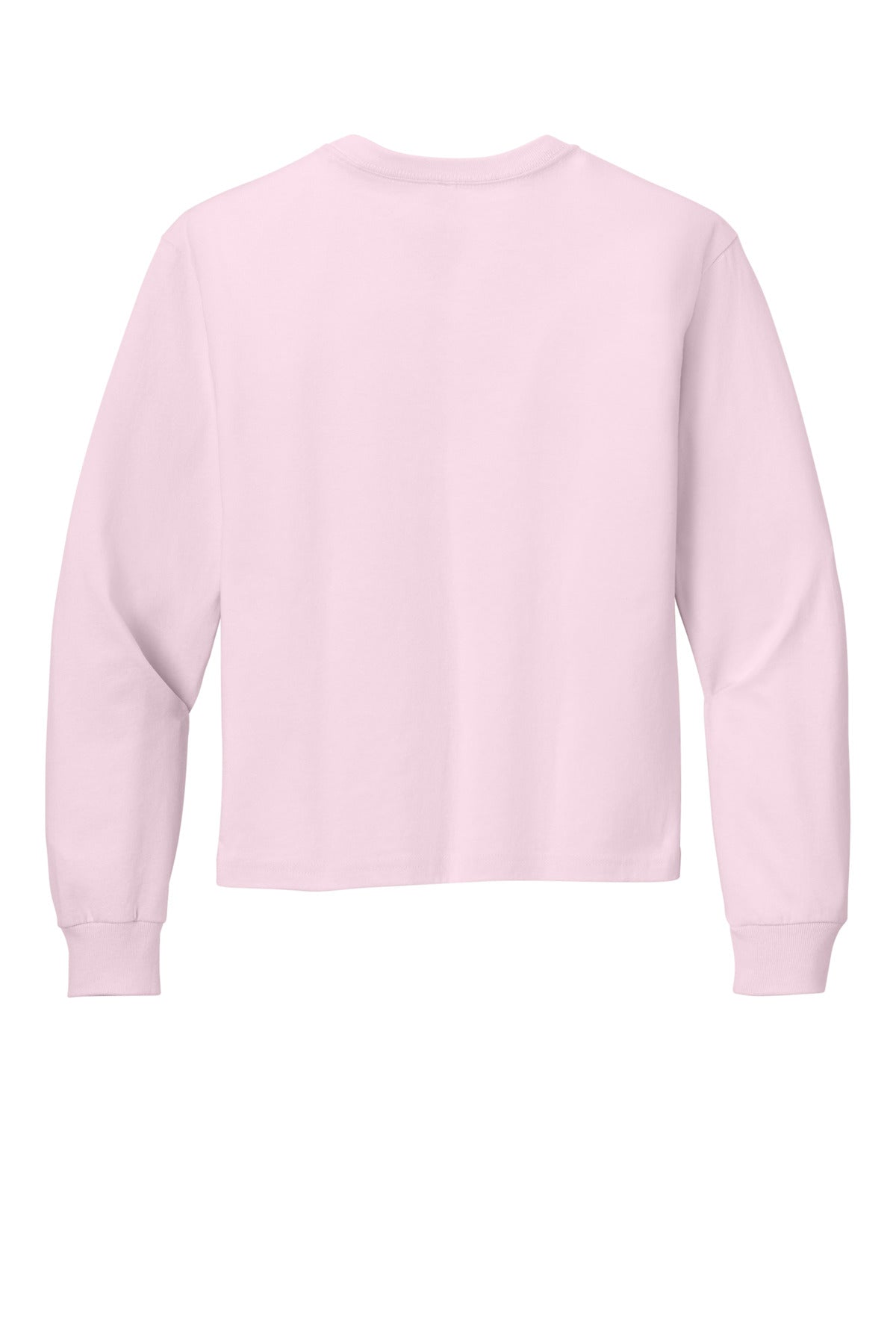 BELLA+CANVAS Youth 6-Ounce Heavyweight Long Sleeve Tee - Soft Pink