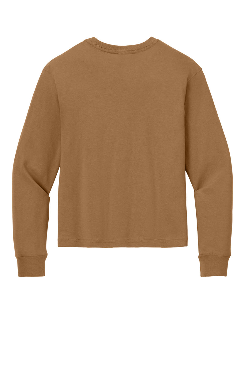 BELLA+CANVAS Youth 6-Ounce Heavyweight Long Sleeve Tee - Toast