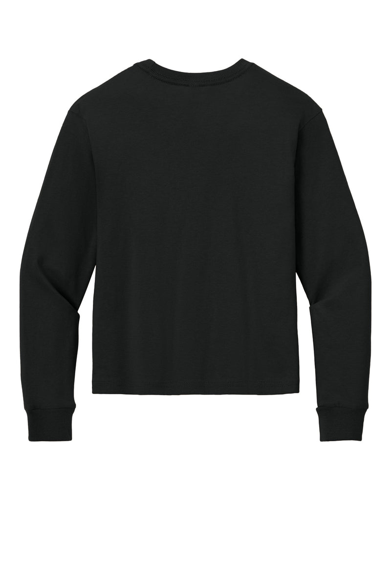 BELLA+CANVAS Youth 6-Ounce Heavyweight Long Sleeve Tee - Vintage Black