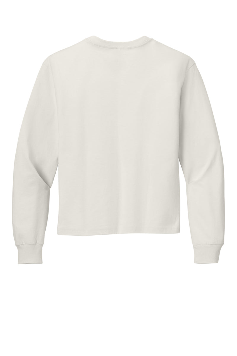 BELLA+CANVAS Youth 6-Ounce Heavyweight Long Sleeve Tee - Vintage White