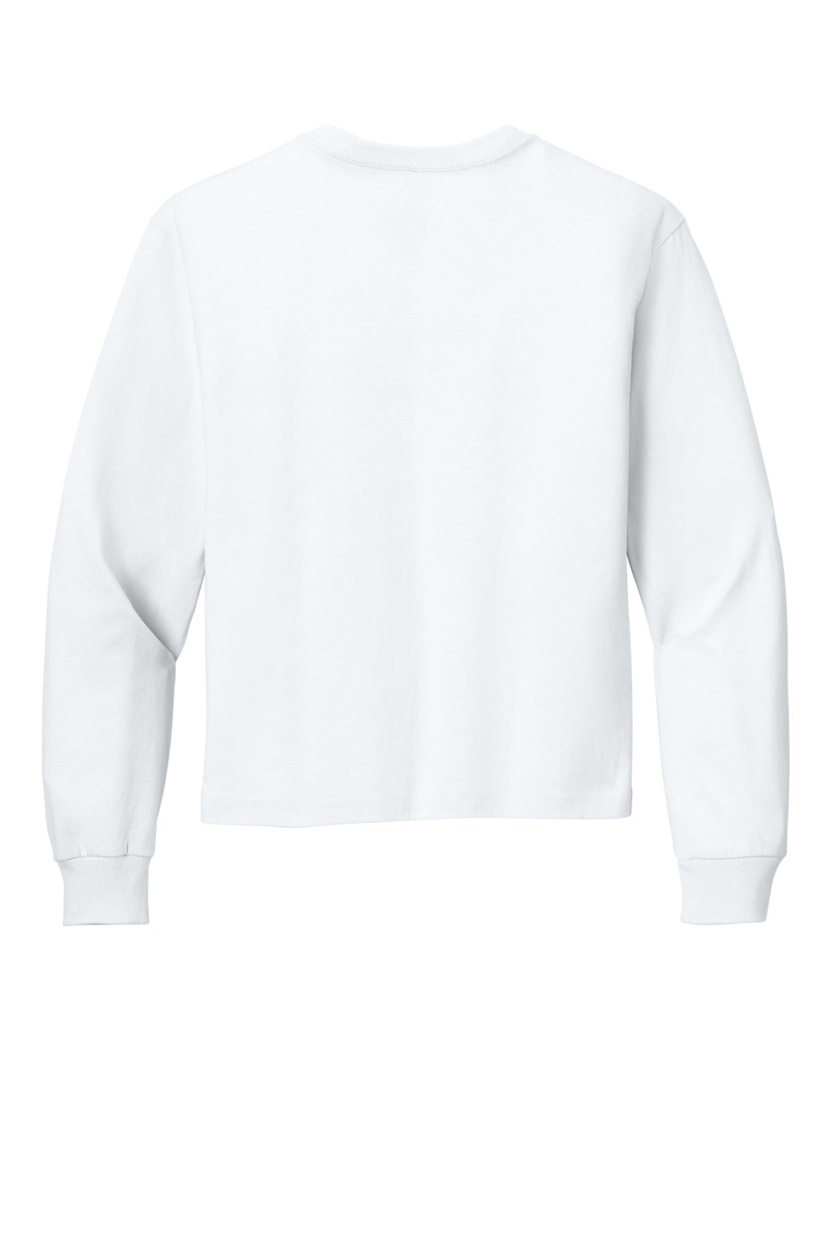 BELLA+CANVAS Youth 6-Ounce Heavyweight Long Sleeve Tee - White