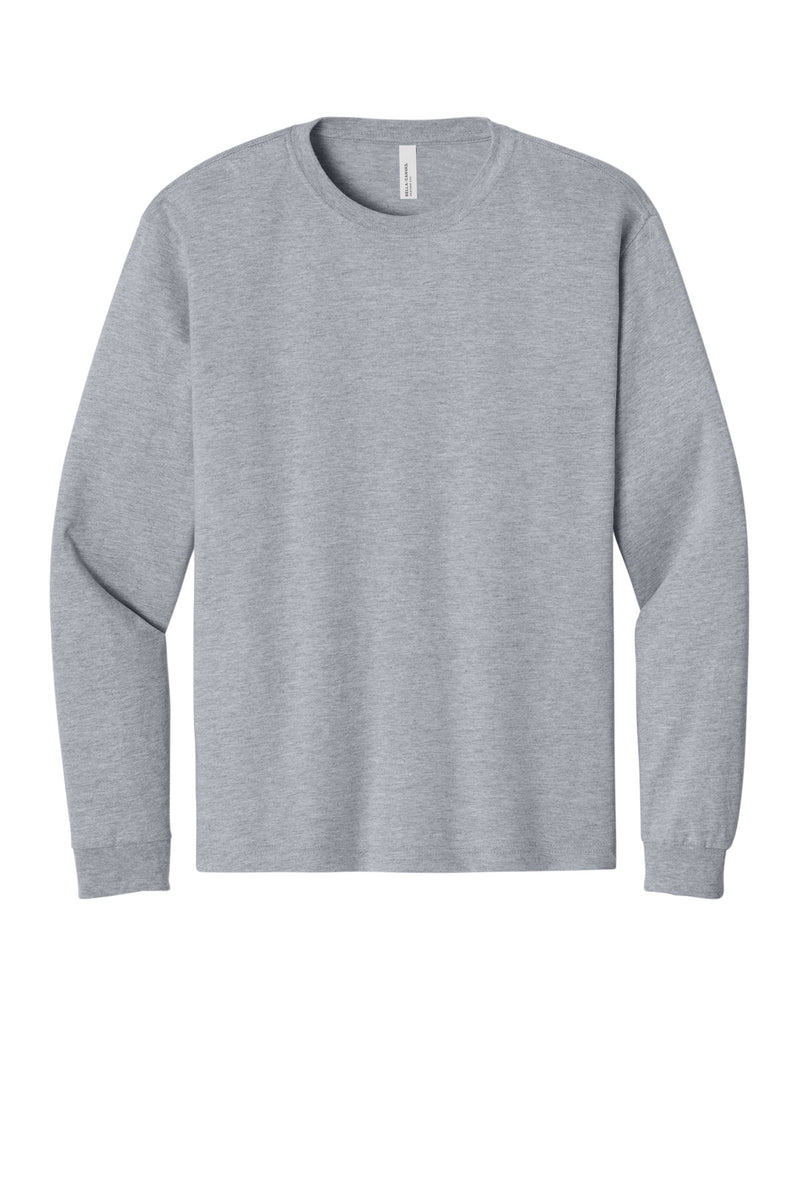 BELLA+CANVAS Unisex 6-Ounce Heavyweight Long Sleeve Tee - Athletic Heather