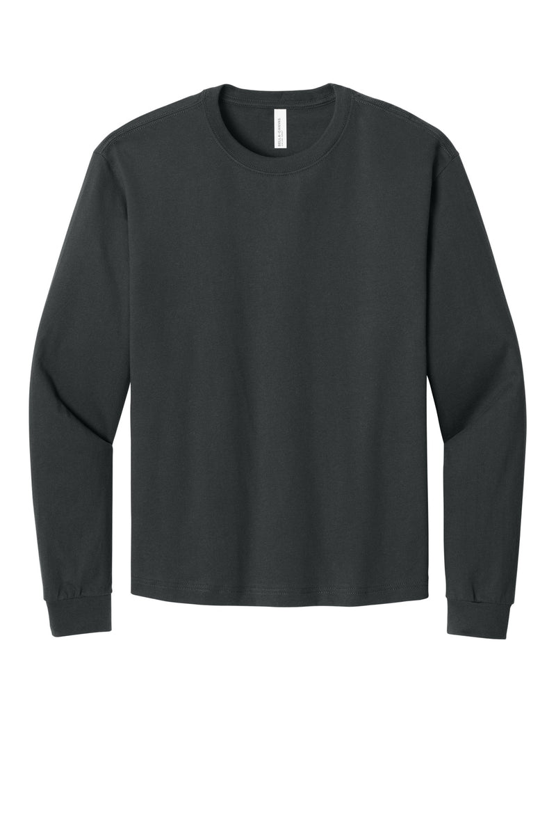 BELLA+CANVAS Unisex 6-Ounce Heavyweight Long Sleeve Tee - Dark Grey